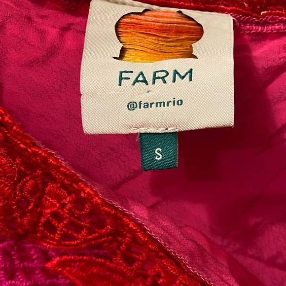 Farm Rio Guipuire Maxi Dress Size S - Picture 14 of 14